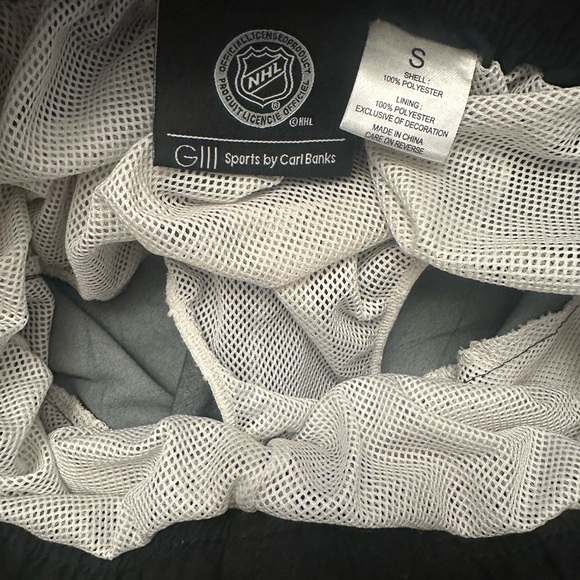 NHL Boston Bruins Black and Yellow Men's Board Shorts Trunks Small - TWO PACK - Picture 13 of 13